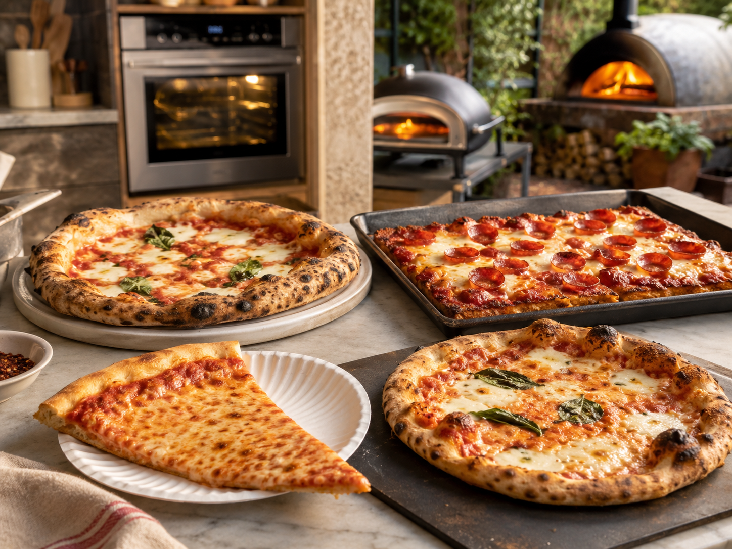 De beste pizza voor elk type oven